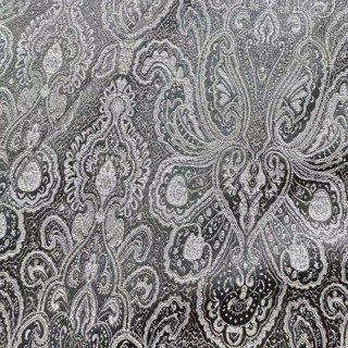 New Classics Luxury Damask Jacquard Black Curtain 3