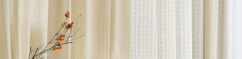 Cream Voile Curtain