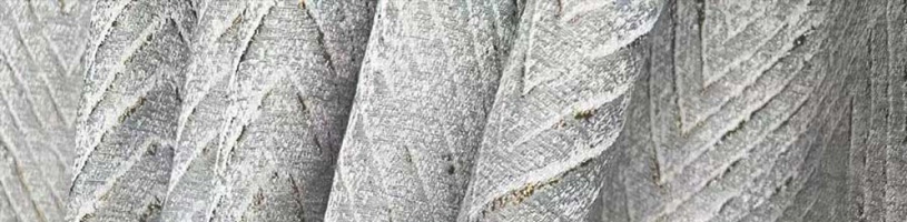 Grey/Silver Curtain