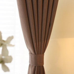 Gainsborough Coffee Linen Style Curtain 4