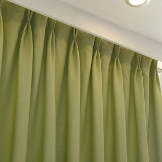 Subtle Spring Lime Green Curtain 4