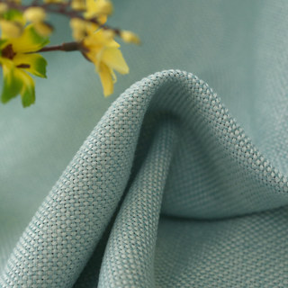 Subtle Spring Turquoise Green Curtain 7