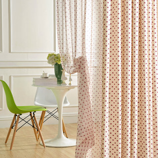 Queen of Hearts Semi Sheer Curtain 2