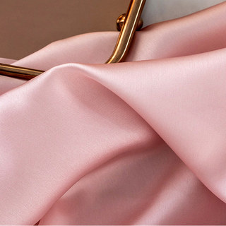 Silk Road Coral Powder Pink Chiffon Sheer Curtain 3