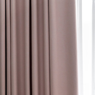 Herringbone Blush Pink 100% Blackout Curtain 4