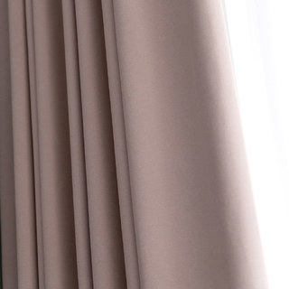 Herringbone Blush Pink 100% Blackout Curtain 13