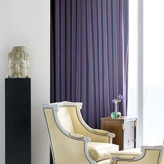 Fine Purple Lavender Velvet Curtains 2