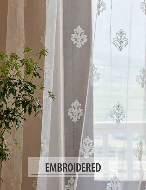 Embroidered Sheer & Voile