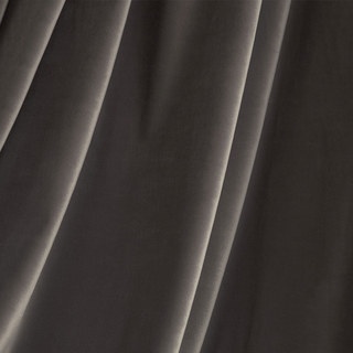 Fine Taupe Grey Velvet Curtain 3