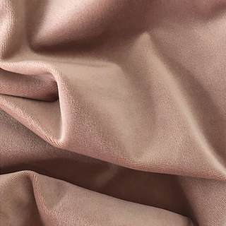 Premium Dusky Pink Velvet Curtain 9