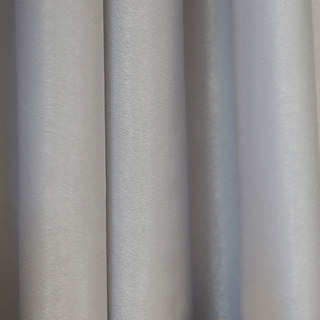 Satiny Touch Ash Grey Sheer Curtain 4