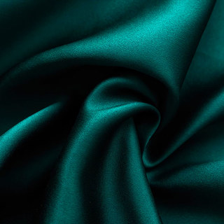 Silky Dream Dark Green Blackout Curtain 5