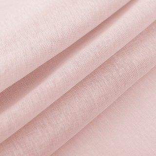 Luxe Pale Dusky Pink Sheer Curtain