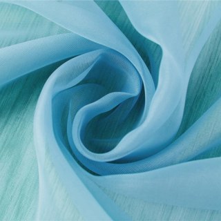 Smarties Baby Blue Soft Sheer Curtain