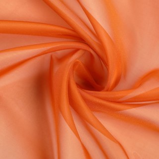 Smarties Orange Soft Sheer Curtain