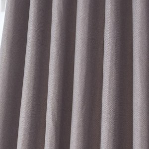 Royale Grey Linen Style Curtain 3