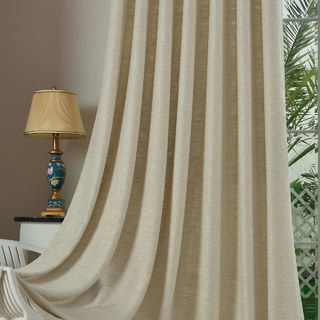 City Style Cream Curtain 1