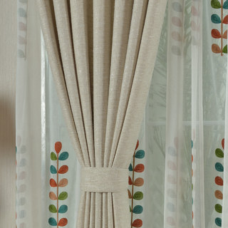 City Style Cream Curtain 4