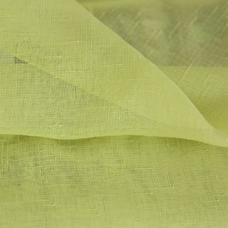 Notting Hill Lime Green Luxury Voile Curtain 5