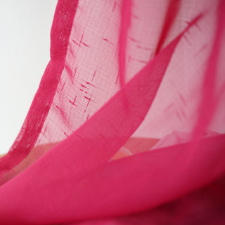 Notting Hill Rose Pink Voile Curtain 6