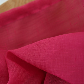 Notting Hill Rose Pink Voile Curtain 5