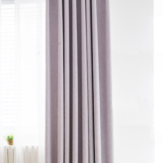 Absolute Blackout Light Pink Purple Curtain 3