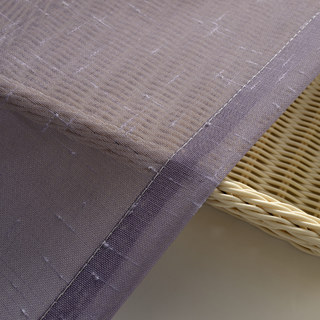 The Perfect Blend Ombre Purple Textured Sheer Voile Curtain 9