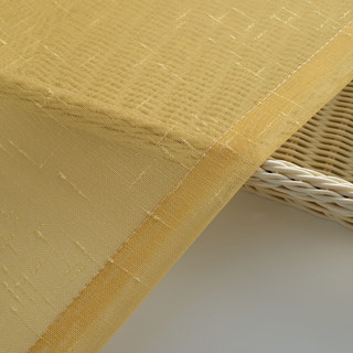 The Perfect Blend Ombre Yellow Textured ​Sheer Voile Curtain 11