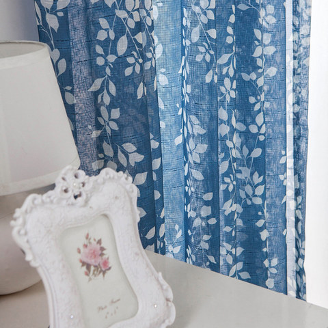 navy blue curtain