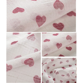 Queen of Hearts Semi Sheer Voile Curtain 5