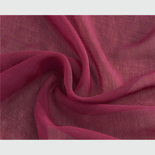 Smarties Red Burgundy Soft Sheer Voile Curtain 3