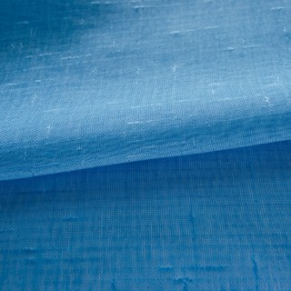 The Perfect Blend Ombre Sapphire Blue Textured Sheer Voile Curtain