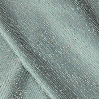 Metallic Fantasy Subtle Textured Striped Sparkling Shimmering Greyish Green Curtain 7