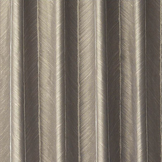 New Look Luxury Art Deco Herringbone Light Brown Taupe & Gold Sparkle Curtain 2