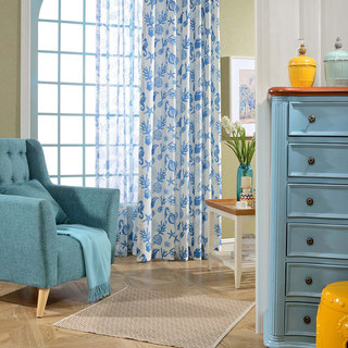 Seaside Spirit Blue Nautical Curtains 5