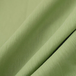 Tuscan Sun Olive Green Textured Striped Heavy Semi Sheer Curtain 7