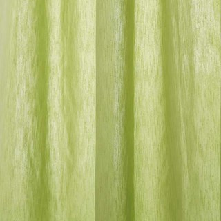 Tuscan Sun Olive Green Textured Striped Heavy Semi Sheer Curtain 3