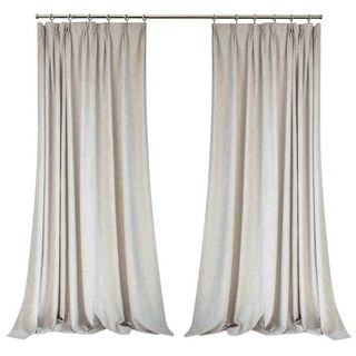 New Classics Luxury Damask Jacquard Cream Curtain 2