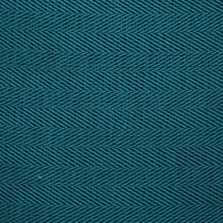 Blackout Zigzag Twill Teal Blue Curtain 5