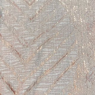 Leaf Dance Luxury Jacquard Silver Grey Curtains 5