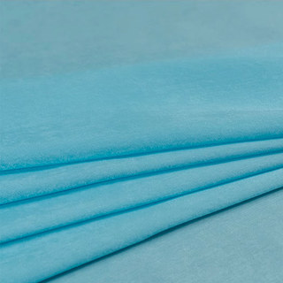 Satiny Touch Baby Blue Voile Curtain 5