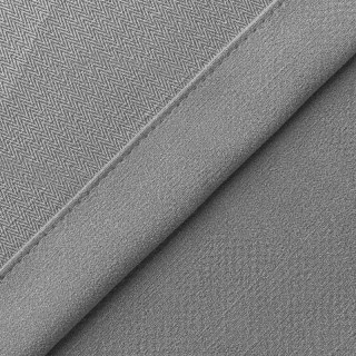 Smart Space Double Sided Light Grey Vegan Suede Curtains