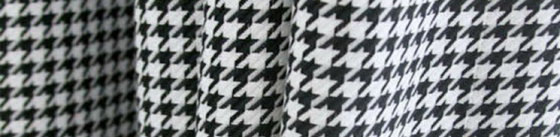 Checked Curtain