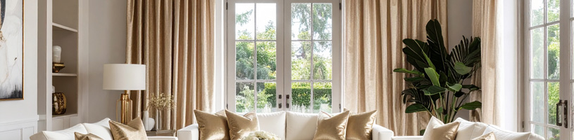 <h1>CUSTOM CURTAINS</h1>