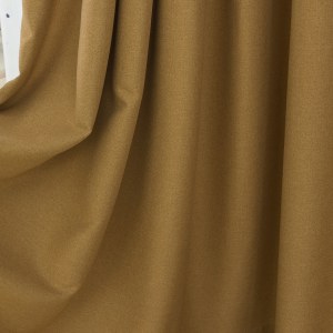 Regent Linen Style Light Brown Curtain Drapes 4