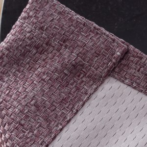 Royale Heather Purple Linen Style Curtain