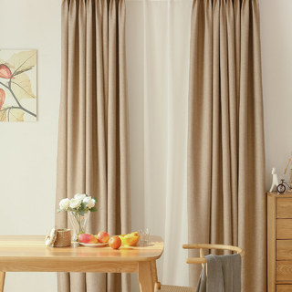 Serene Moment Beige Curtain Drapes 1