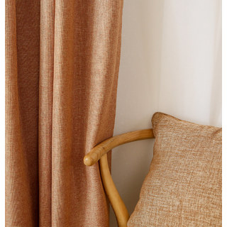 Serene Moment Light Brown Curtain 6