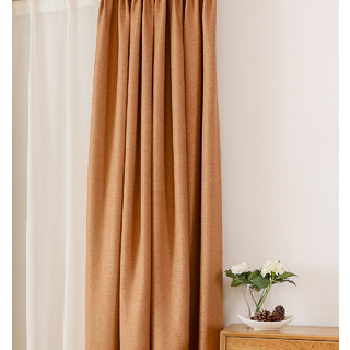 Serene Moment Light Brown Curtain 3