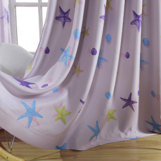 Starfish Baby Pink Curtain 6